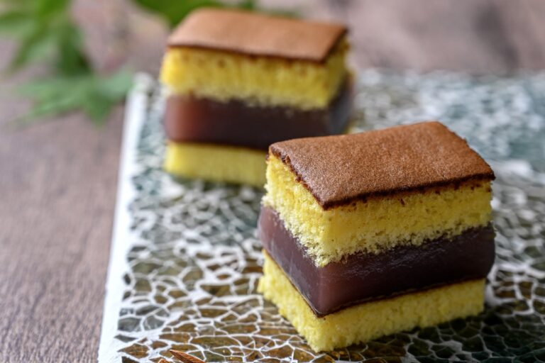 金沢限定、6月下旬から販売開始したまめや金澤萬久の「水のシベリア」。繊細な食感をもとめたレトロ菓子だった！